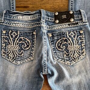 Miss Me Blue Boot Cut Jeans